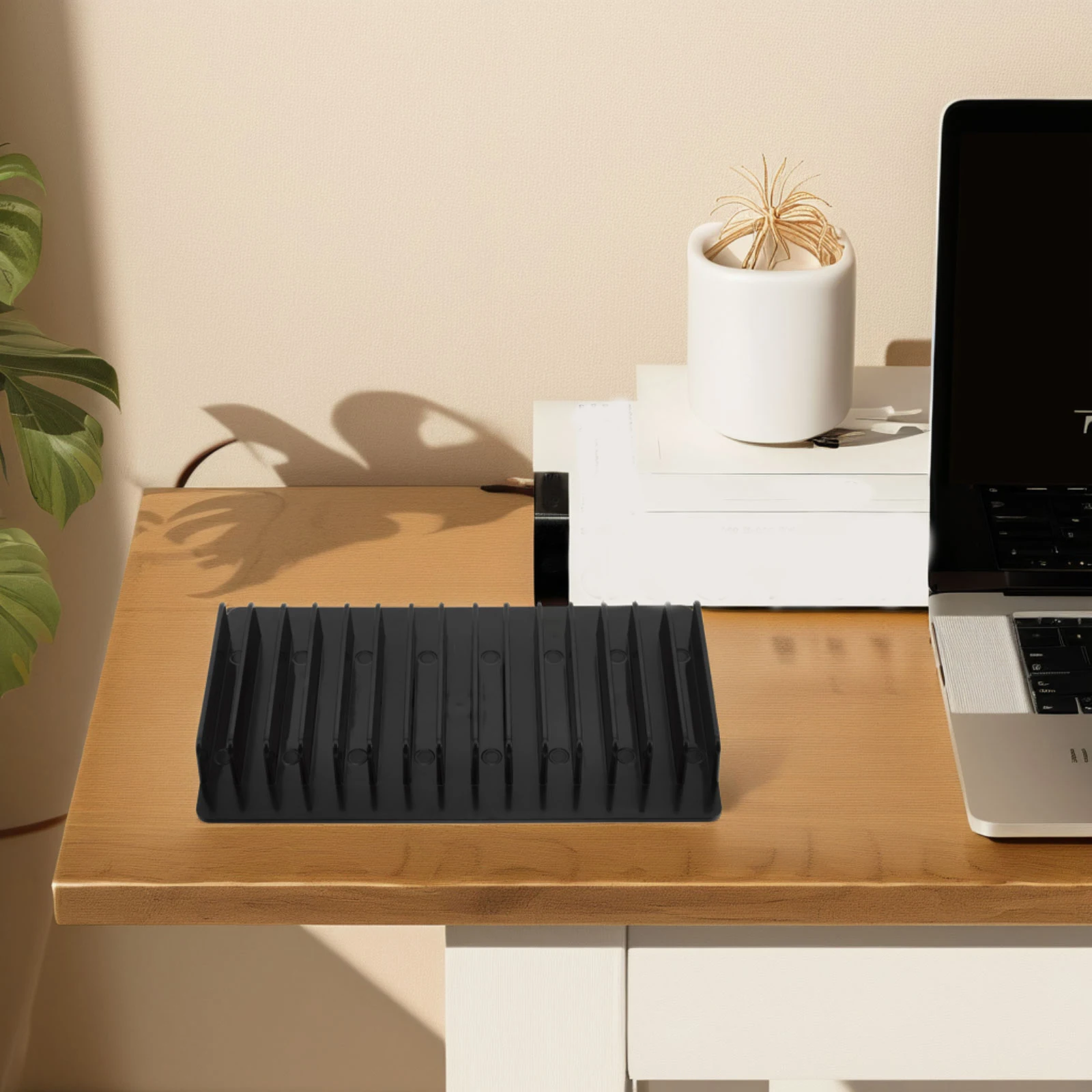 

15 Grid Phone Storage Holder Desktop Organizer for Office Classroom Mobile Phone Management Case Tidy