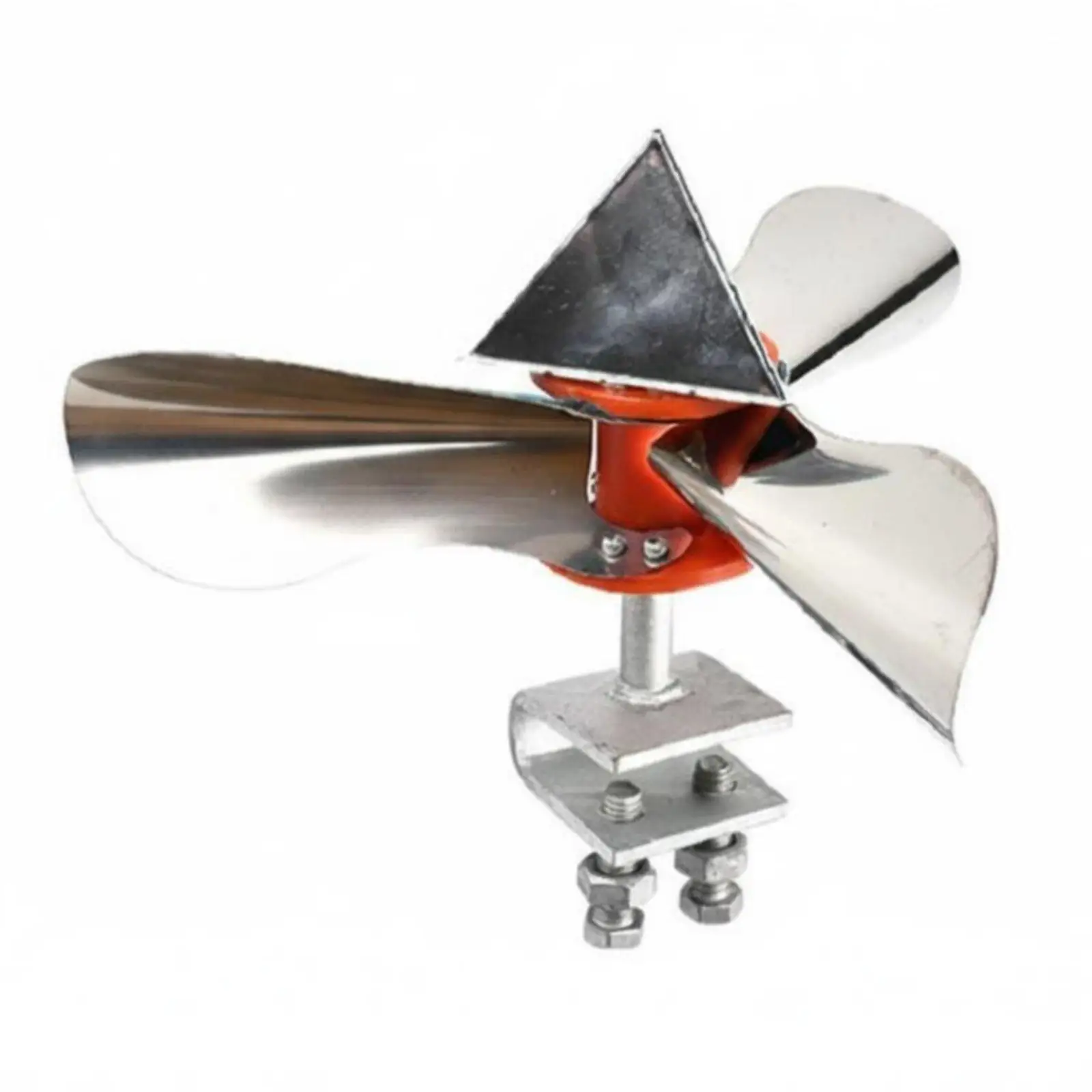 Bird Repeller Wind Spinner Mirror Panel Metal Windmill for Garden Farm Orchard Humane Bird Deterrent - view 2