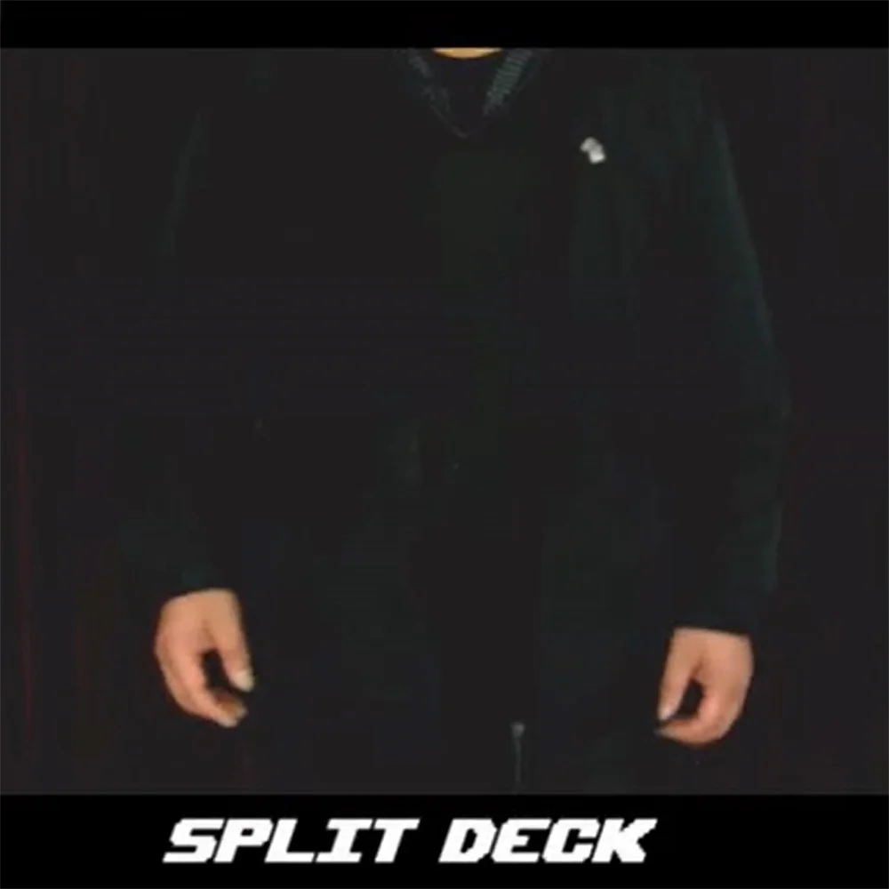 Split Deck - Card Magic Trick Split Card Box One Deck Case To Two Magic Props Accessories Illusion Mentalism Gimmick