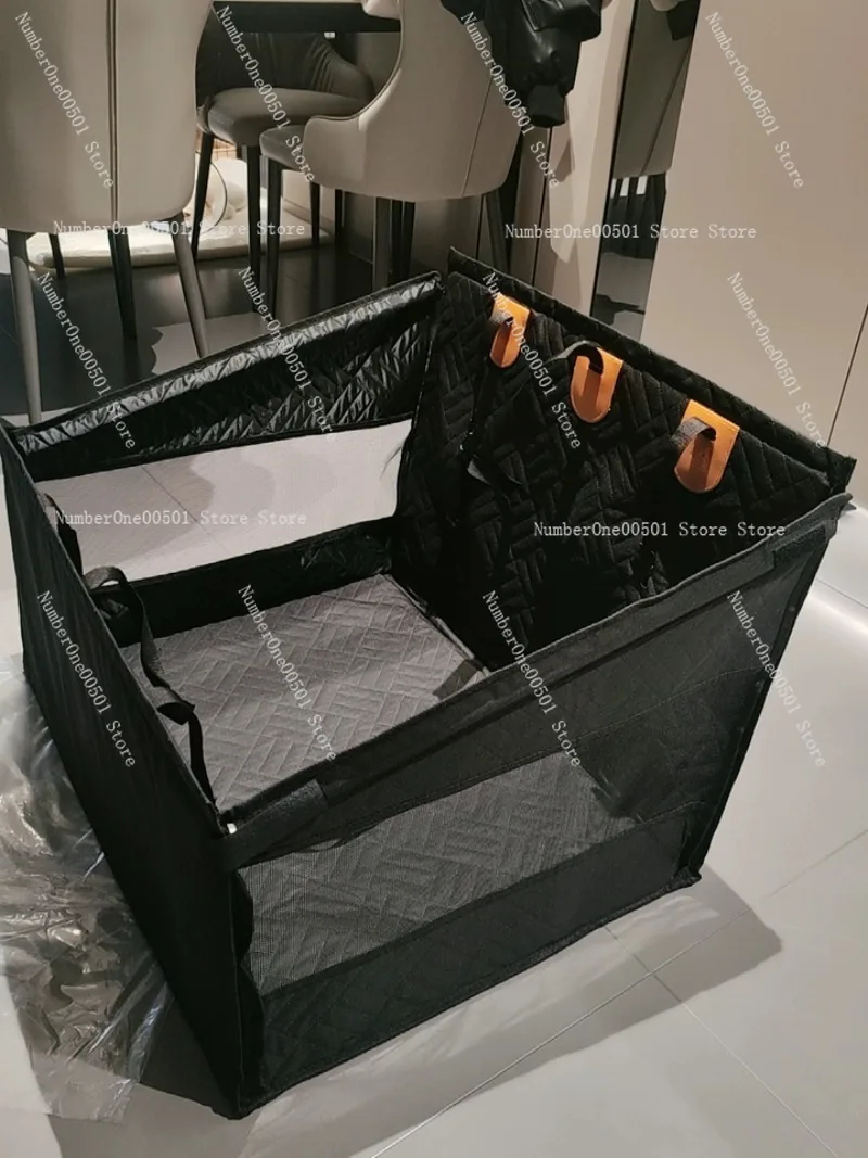 Dog Car Seat for Small To Large Dogs Pet Nest Back Seat Extender for Car Back Seat Waterproof Dog Hammock with Mesh Pocket