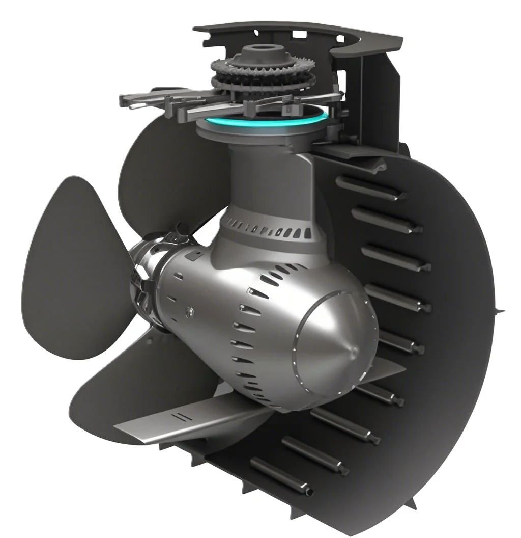 Customized High Load Capacity Dp2 Application Marine Tunnel Bow Thruster with CP/FP Propeller for Offshore platform Vessels