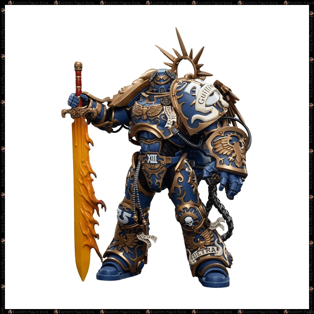 In Stock JOYTOY 1/18 Warhammer40k Ultramarines Roboute Guilliman PVC Model Anime Action Figures Toys Collection Gifts