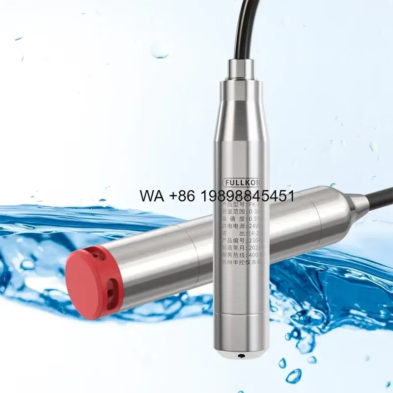 Wmwmnu for Submersible Water Level Sensor Probe Ceramic Controller Automatic Underground Water Level Tester