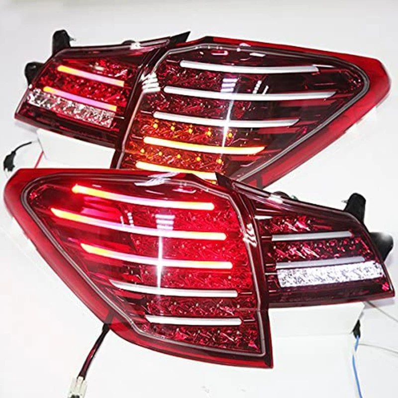 

For 2010-2013 Year for Subaru Outback LED Strip Rear Light Red White