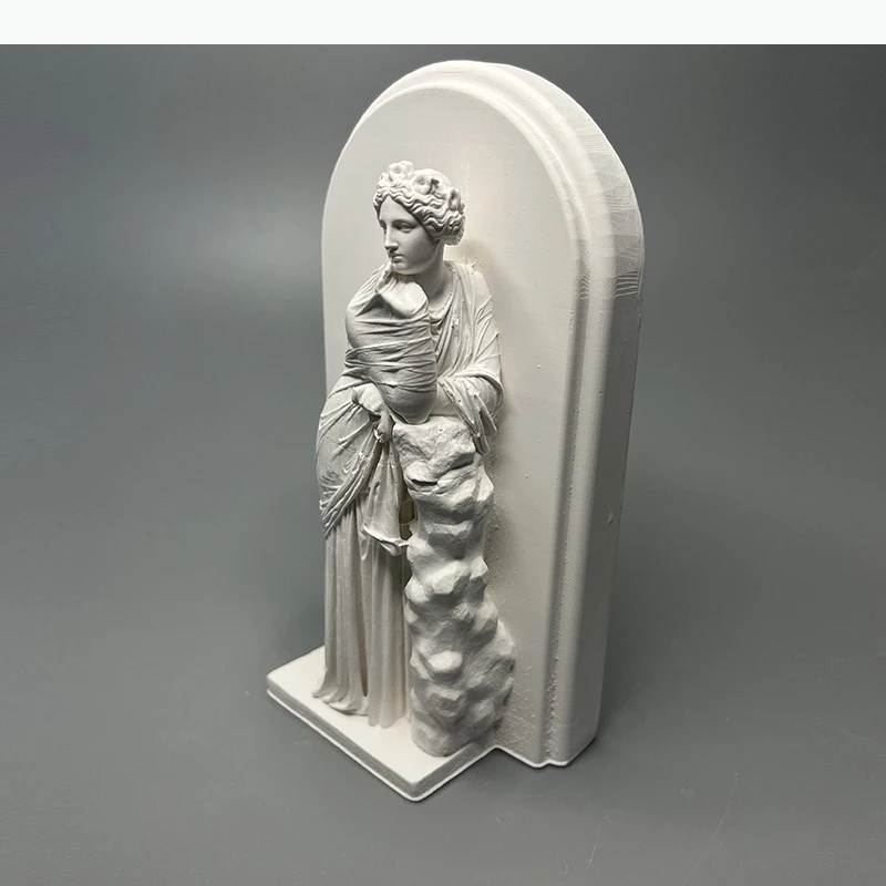 اللوفر الثناء آلهة الجص تمثال مكتب الديكور الحلي الأسطورية الفنية النحت غرفة الديكور الجمالي #2