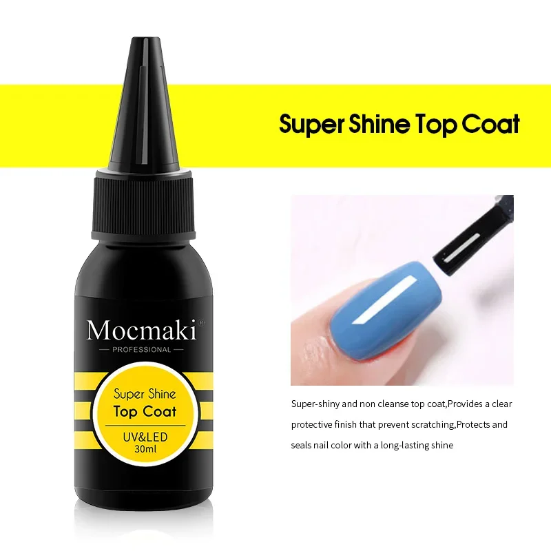 Mocmaki-esmalte de Gel para uñas, barniz semipermanente UV LED para manicura, 30ML