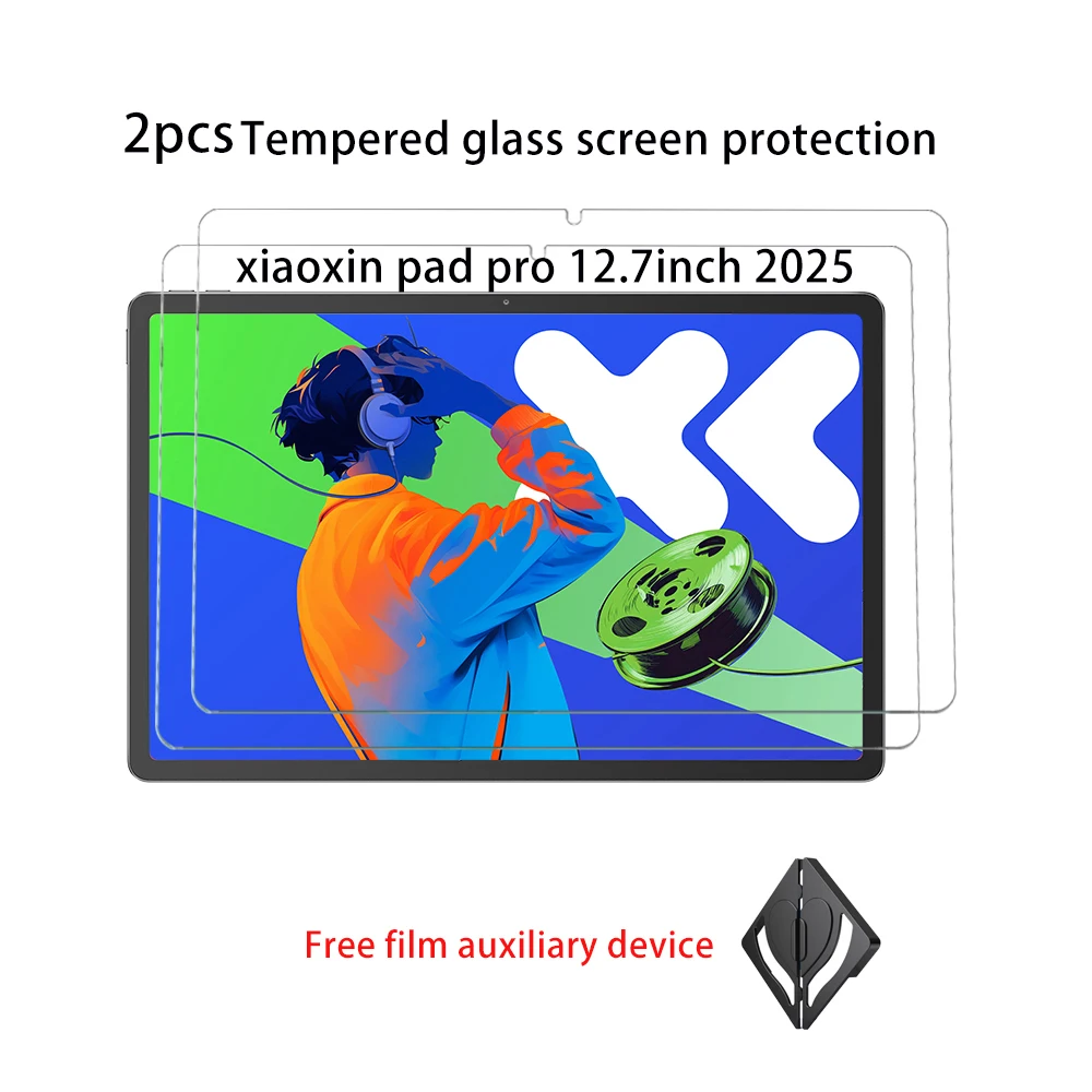 

2PCS Tempered Glass Protector For Lenovo Xiaoxin Pad Pro 12.7 2023 2024 2025 Screen Protector For Xiaoxin Pad 2024 11 inch Film