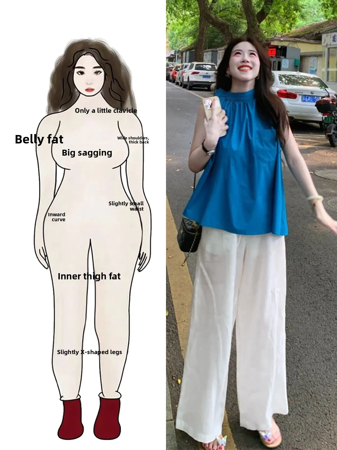 

Летний модный комплект для женщин больших размеров: топ и брюки с широкими штанинами, повседневный, удобный, стильный, омолаживающий образ