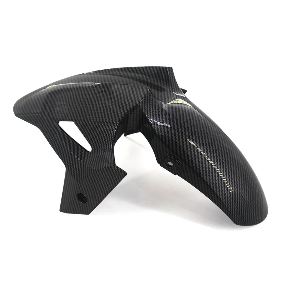 For Kawasaki Z400 2018-2023 Motorcycle Accessories Front Fender Cover Protector Mudguard Fairings Carbon Fiber image 3