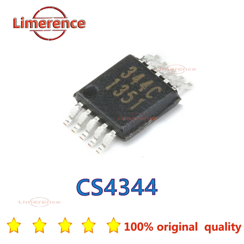 

2-10 шт. 100% новый CS4344-DZZR CS4344 344D CS5343-CZZR CS5343 543C MSOP-10 MSOP10 Совершенно новые оригинальные чипы ic
