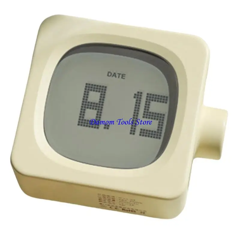 57BE Cubic LED عرض المنبه الرقمي مع Snoozes Night Lampوق العد التنازلي