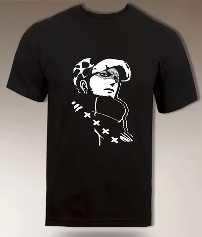 T shirt, shirt hukuk t, kalp korsanlar, erkekler için serin anime tee Harajuku üstleri moda klasik benzersiz