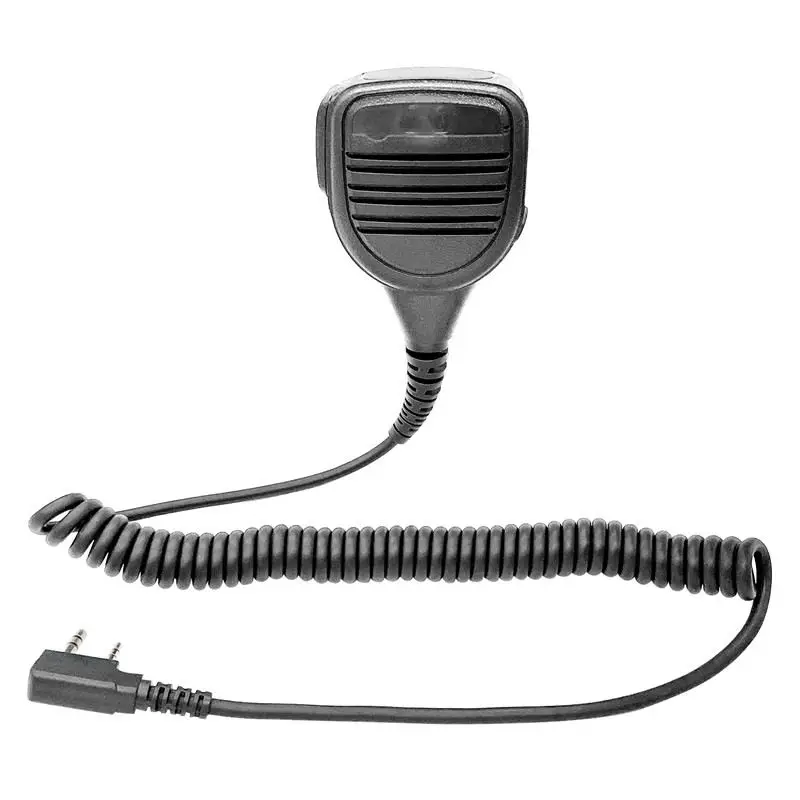 RISENKE Radio Speaker Mic with 3.5mm Audio Jack,for Baofeng UV5R,UV5R-Plus, UV82, BF888, Kenwood TK220, TK2100, TK2207, TK3100