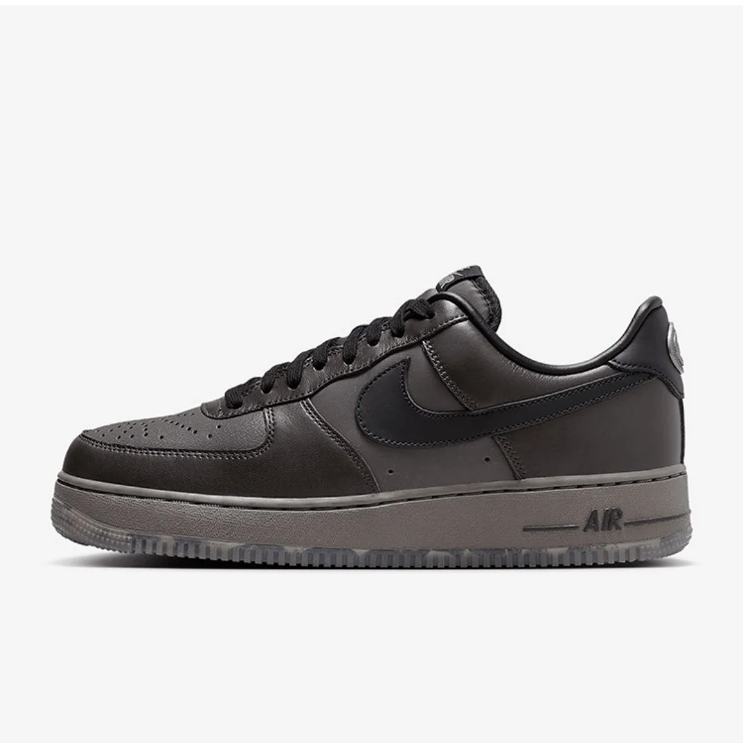 Nike Air Force 1 Low Af1 Zapatillas bajas informales para hombre, cómodas y versátiles, en negro y marrón, Fz4167-200