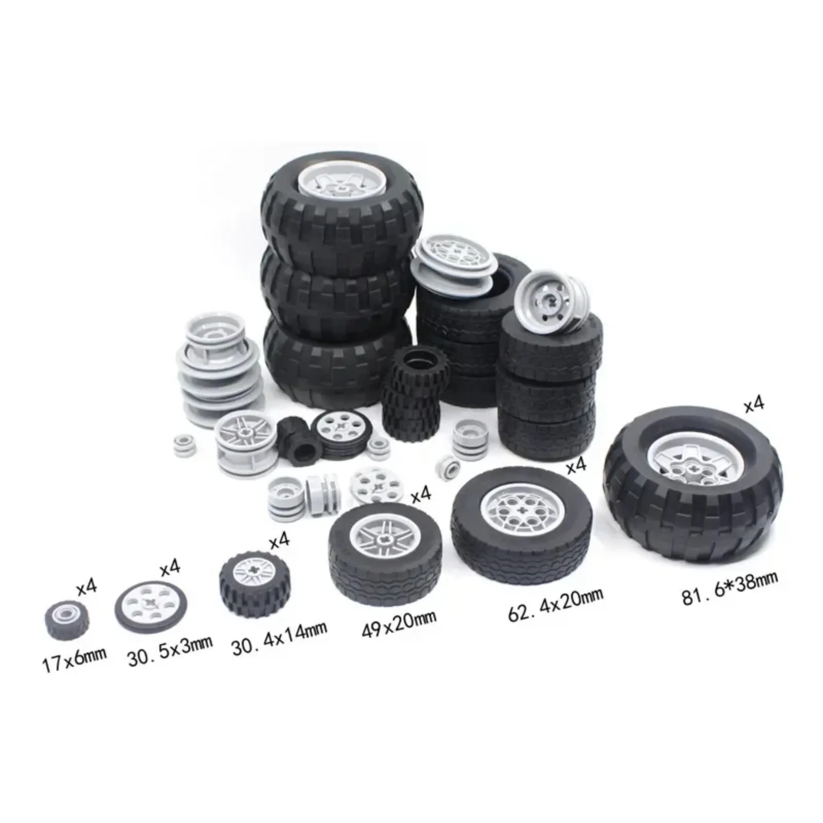 High Quality Mechanical Gear Construction Parts Bulk Set DIY Creative Educational Toys for Kids