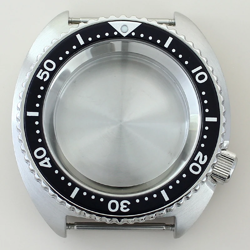 

45mm NH36 Watch Case With Chapter Ring Sapphire Glass Waterproof For Modified Abalone NH35 NH36 NH34/38 4R36 Movement 28.5mmDial