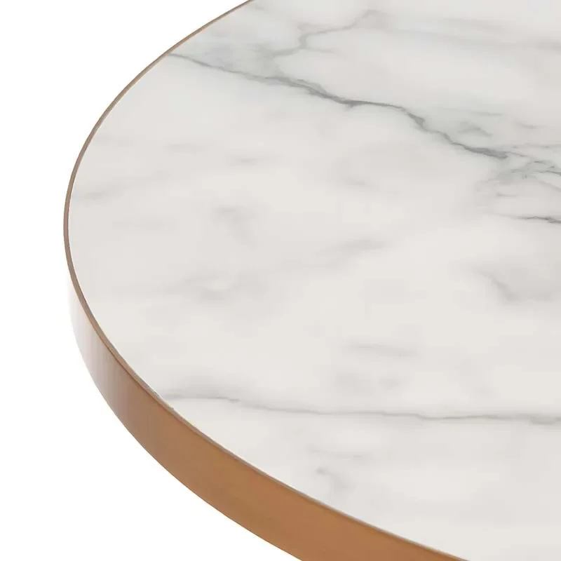 Light luxury stainless steel marble dining table, meeting guests to negotiate tables and chairs,  Minimum order of 10