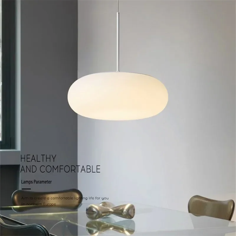 lampada pingente de bola grande ilha cozinha designer nordico suspensao de teto luz suspensa para sala de estar e jantar 01