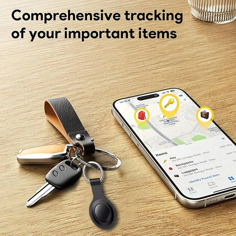 

Smart Tag for Apple Airtags Tracker find my apple Bluetooth Tracker GPS with Tuya Anti Lost Item Locator for Luggage Suitcase