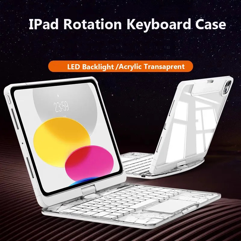 Backlit Case for 2025 IPad Air 13 2025 Pro 13 M3 M2 11th 10th 10.9