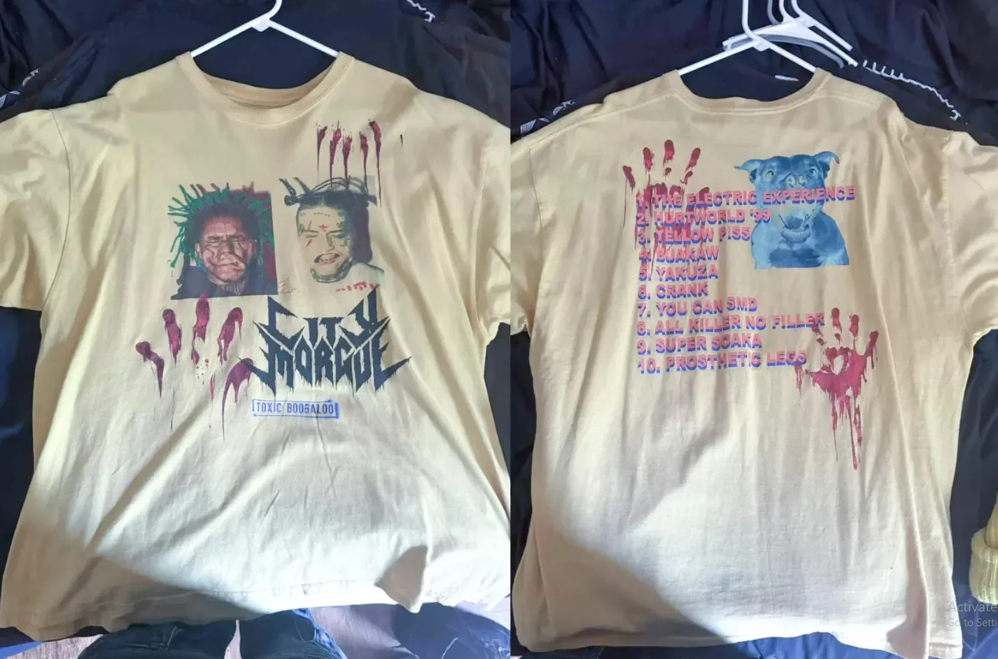 City Morgue Band TOXIC BOOGALOO T-shirt, size S-5XL