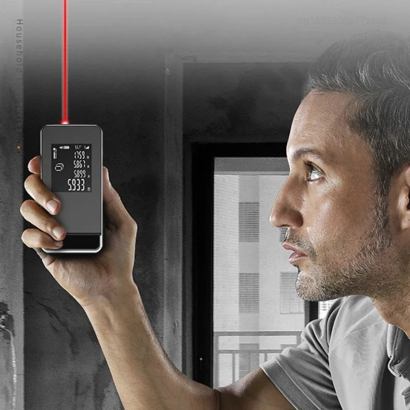 Imagem -03 - Xiaomi-rangefinder Laser Régua de Medição Infravermelha Portátil Medição de Alta Precisão Instrumentos Sala Digital Distance Meter Tool