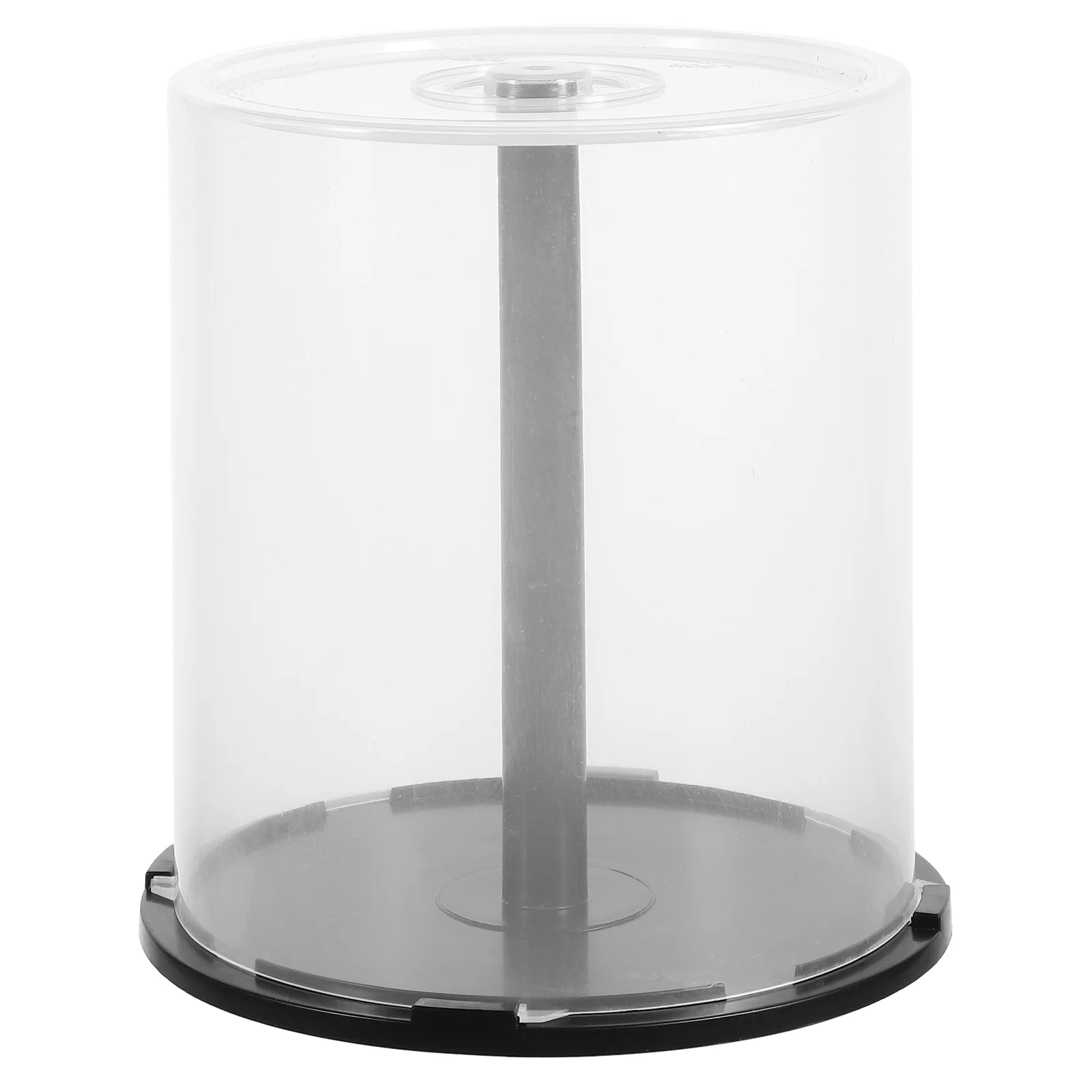 CD Storage Bin Dvd Container Holder Empty Bucket Spindle Plastic Pp Units Travel