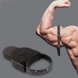 Regla de Fitness, cinta métrica telescópica automática, pinza de Fitness multifuncional portátil para hombres y mujeres, medida corporal para piernas y brazos de bebé