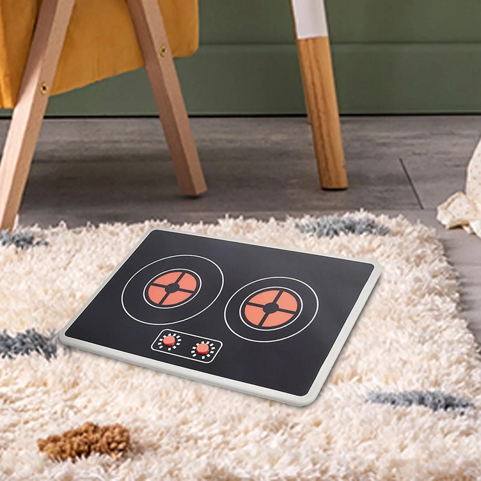 Kids Kitchen Play Toy Induction Cooker Toy Pretend Play for Girls Boys