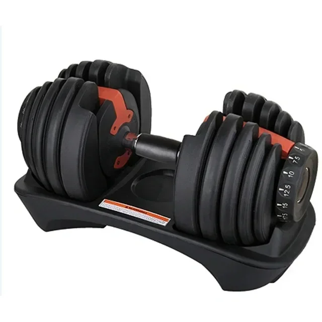 Factory price Custom logo fitness 52.5lb 90lb gym equipment set 24kg 40kg weights adjustable dumbbell