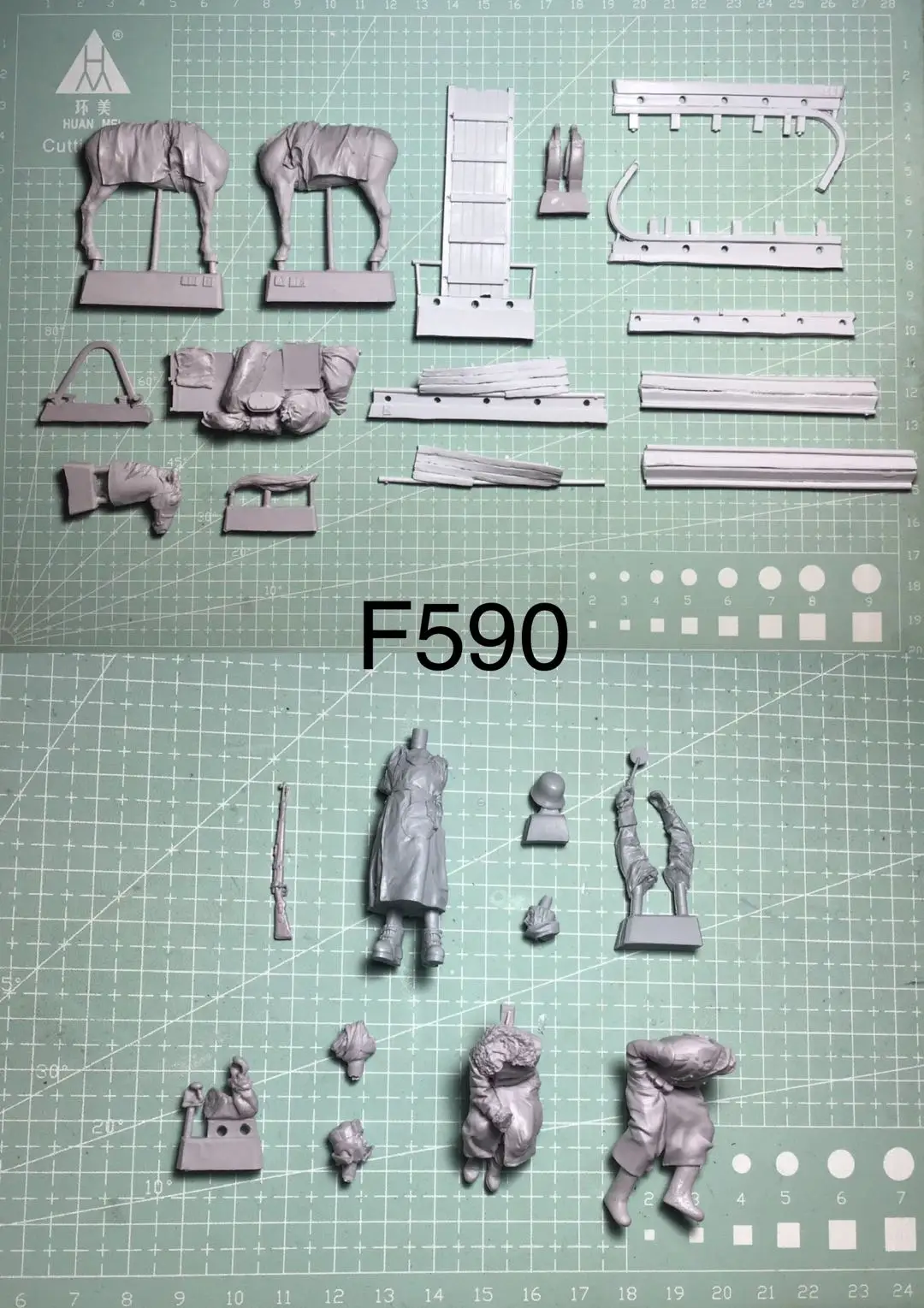 1/35  Resin Model Figure GK， Unassembled and unpainted kit