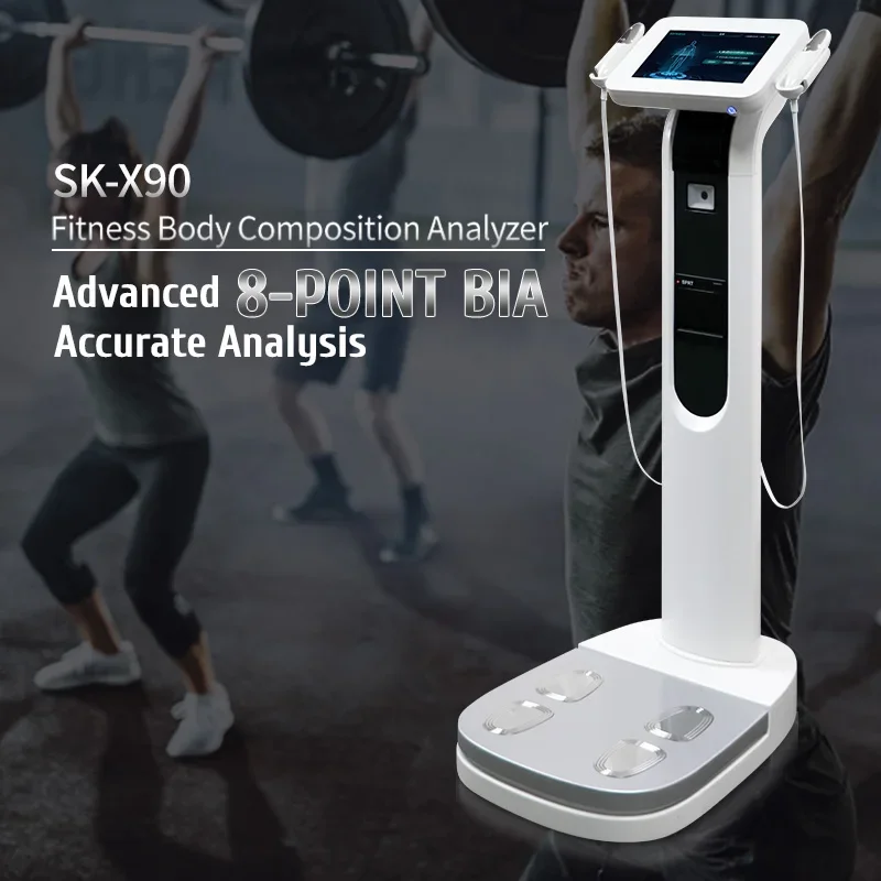 New USA body 3D Scanner Segmental 8-Electrode Bmi Bioimpedance Body Composition Analysis Analyzer