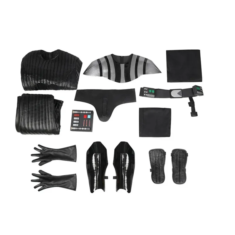 

Взрослый мужской костюм на Хэллоуин 2022, ТВ-шоу Оби Ван Дарт, косплей, черный наряд Вейдера, карнавальная форма, индивидуальный заказ