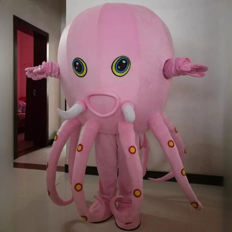 

Cosplay Marine Life Octopus Squid Mascot Costume Advertising Ceremony Birthday Fancy Dress Party Animal Carnival Party Props