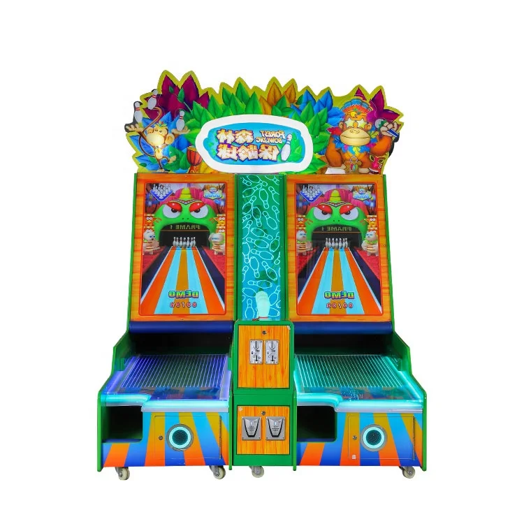 Adventure Bowling Coin-Operated Lottery Ticket Machine for Sale - Amusement Arcade Game Equipment