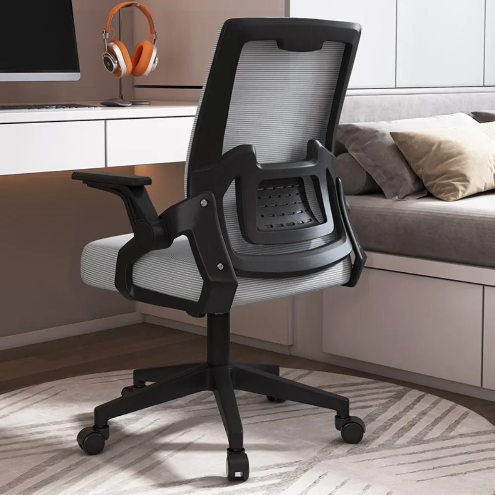 Silla de oficina ergonómica con respaldo alto, asiento giratorio de 360 °, reposacabezas ajustable, función reclinable, reposacabezas, color rosa