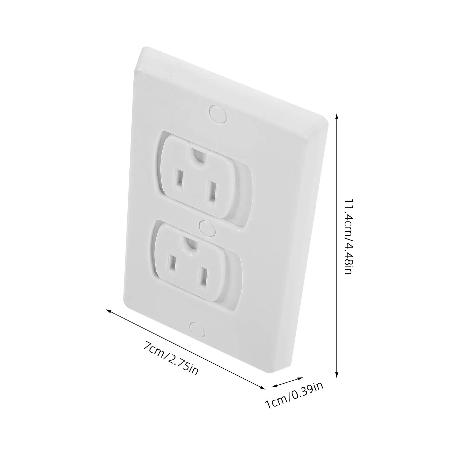 10Pcs Baby Safety Electric Outlet Covers Self-Closing Child Proof Socket Protection Plug Covers Wall Outlets Wall Outlets