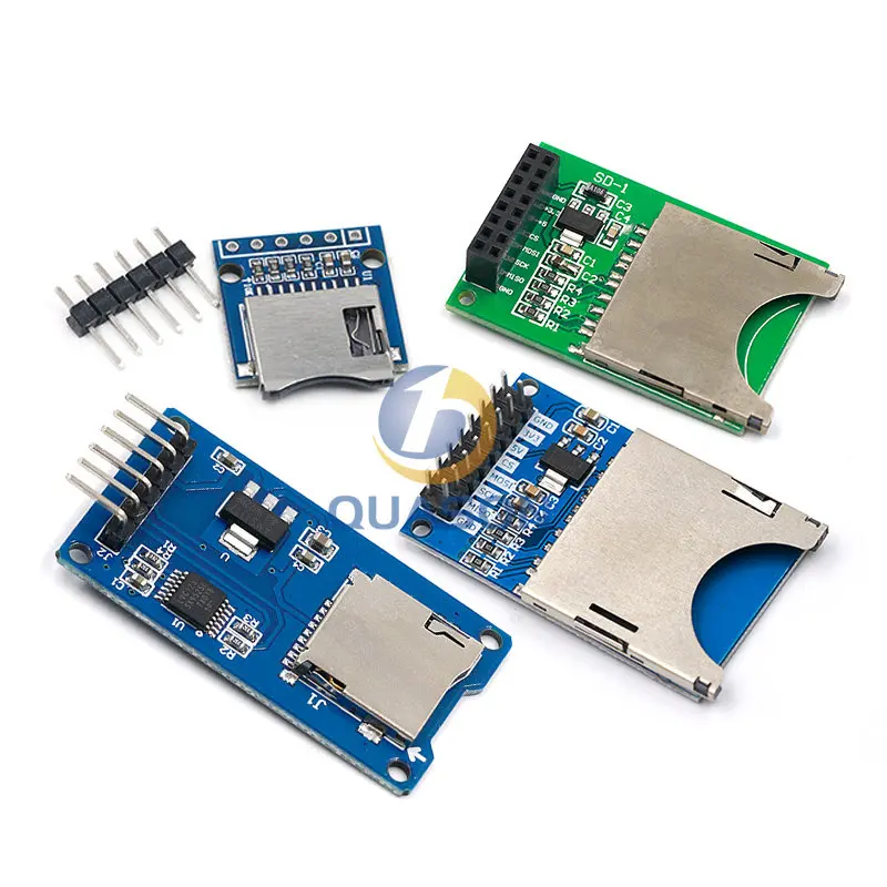 D1 Mini TF Card Module Micro SD Storage scheda di espansione Mini Micro SD TF Card Memory Shield Module con pin per Arduino ARM AVR