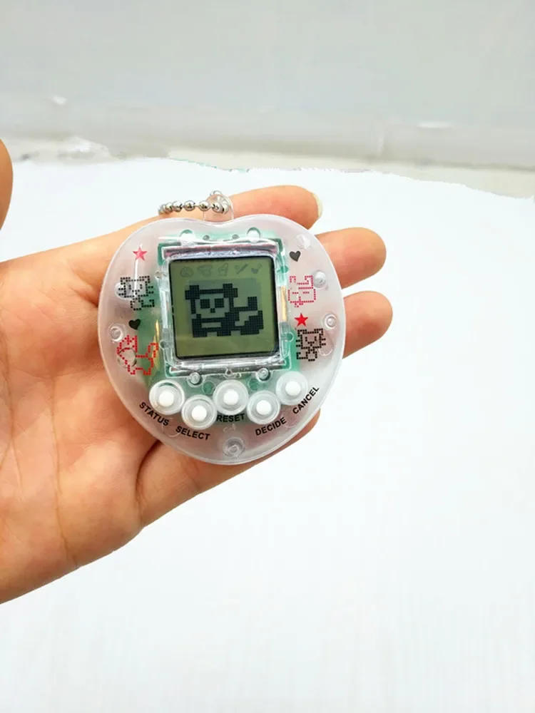 1 pz animali elettronici trasparenti Tamagotchi anni '90 nostalgico 49 animali domestici in un virtuale cyber digitale giocattolo per animali Pixel regalo divertente gioca giocattolo