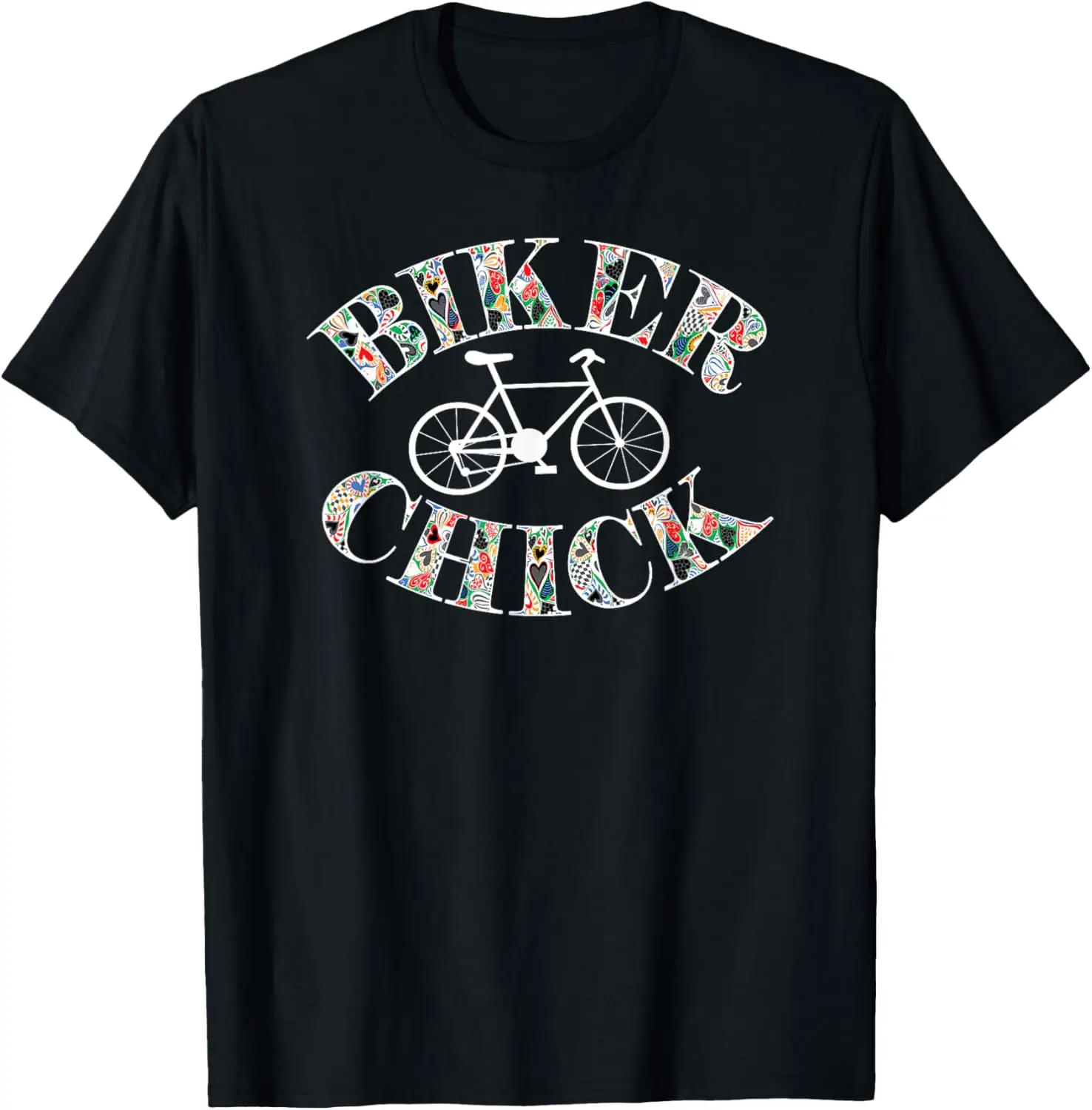 

Biker Chick Bike T-Shirt,100% cotton