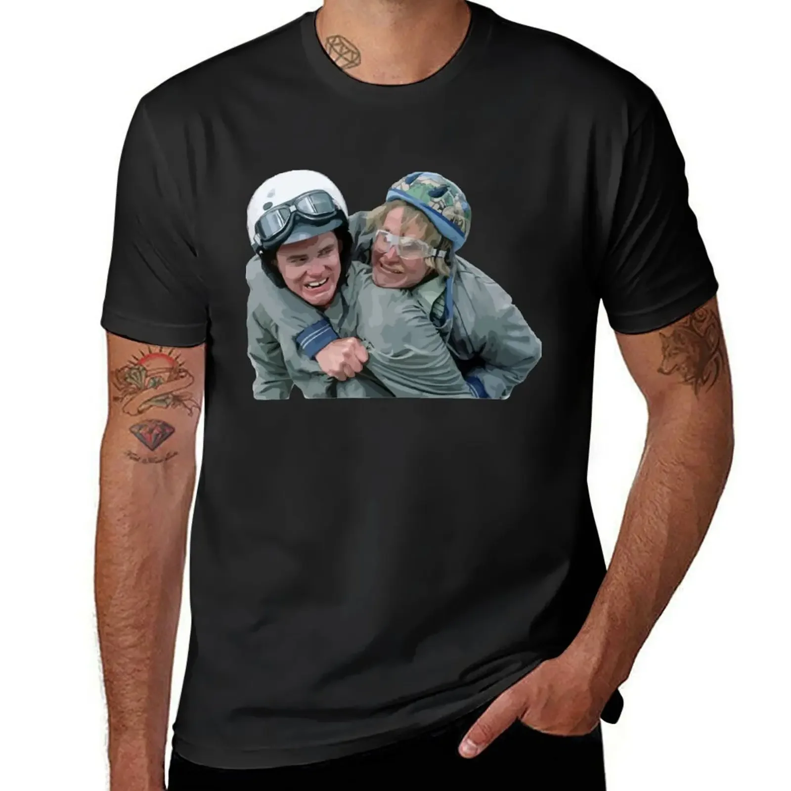 Dumb and Dumber - Bike Ride T-Shirt graphic shirts graphic tee shirt Blouse Men's t shirts