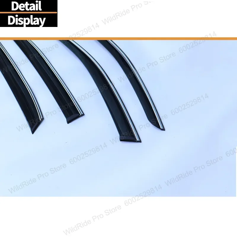 Door Rain and Eyebrows for Lexus RX 350 500h 450h and 350h 2023 to 2025