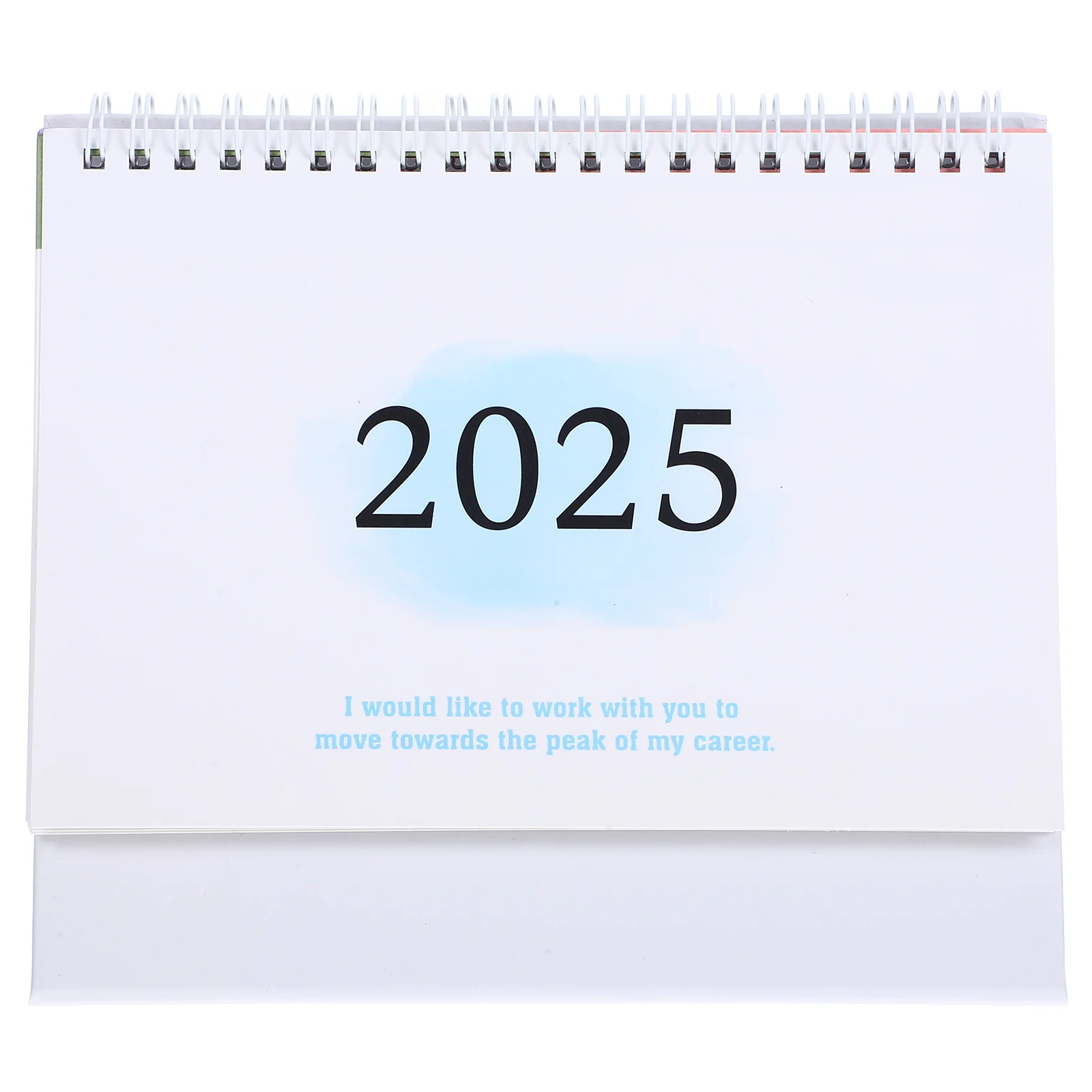 Small Standing Desk 2025 Calendar Decorations Perpetual Office Monthly Makeup Advent