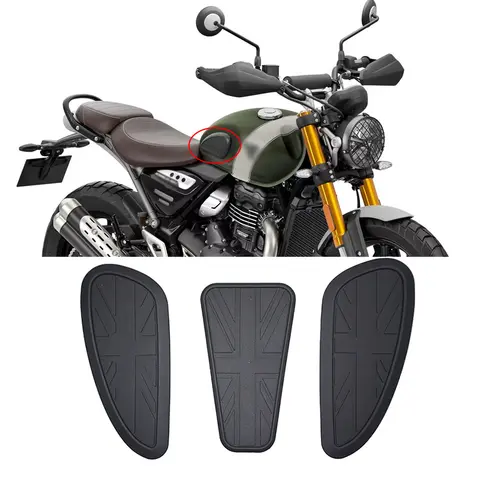 Motorcycle Side Tank pad Cover Sticker Tankpad For Speed 400 Scrambler 400X Scrambler400x SPEED400 2024 2025-