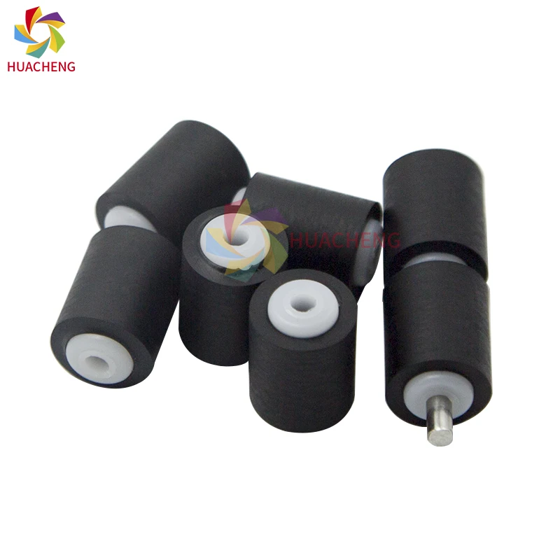 10Pcs Printer Paper Pressure Roller Wheel Konica Allwin Rubber Pinch Roller for Human Wit-color Crystaljet Xuli Inkjet Printer