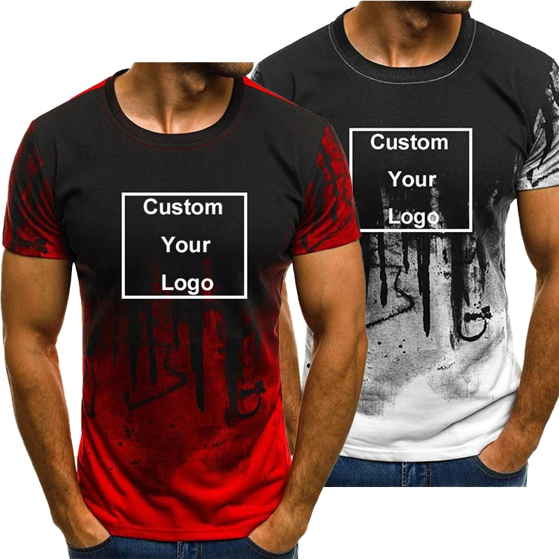

Fashion Camouflage Printed Short Sleeve T Shirts 3D Casual Men T Shirts Personality Simple Men T Shirts Tops