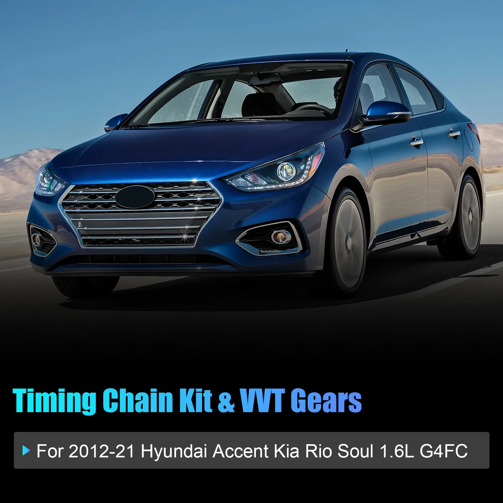 1 Set Time-Return Kit For 2012-2021 Hyundai Accent Kia Rio Soul 1.6L G4FC