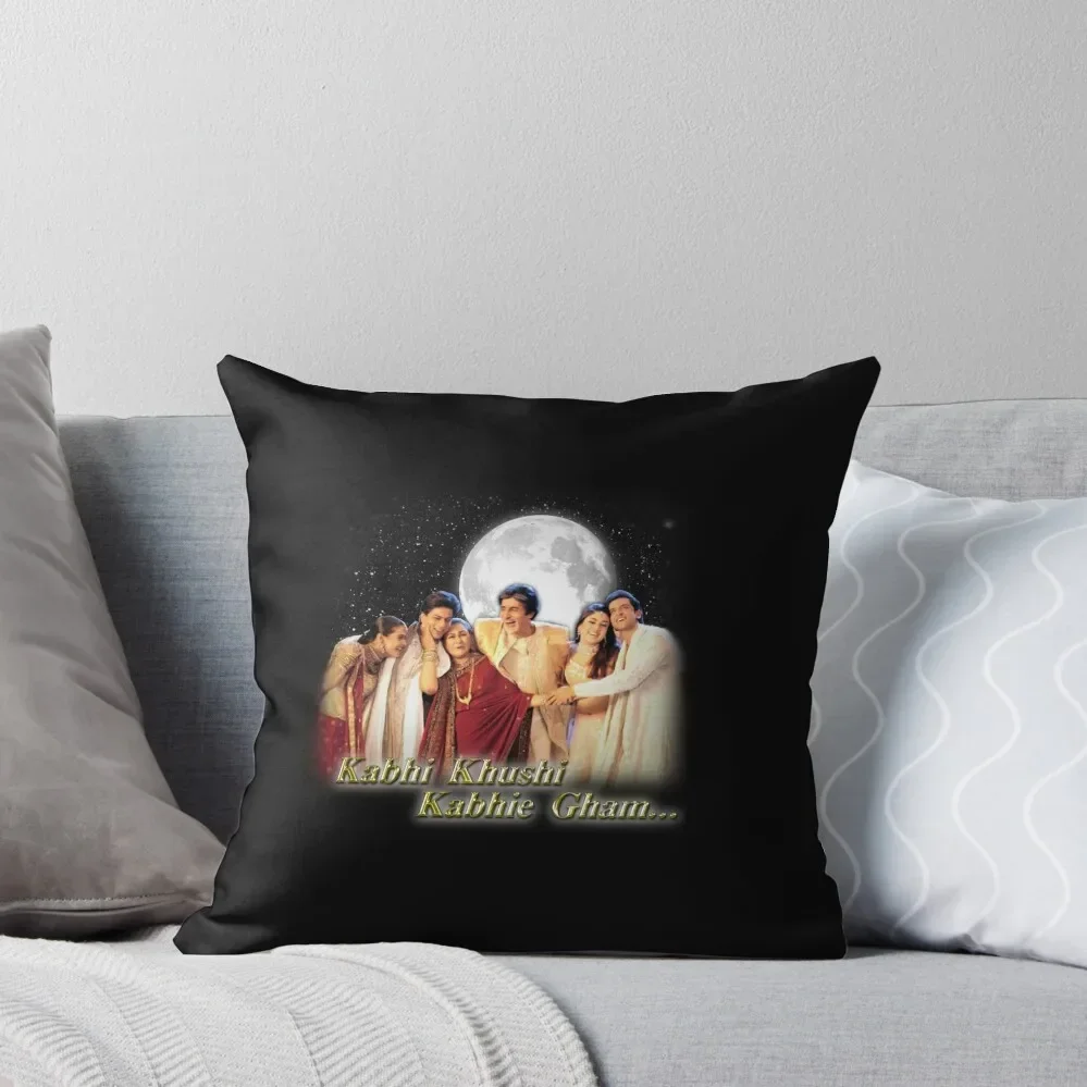 Shahrukh Khan Vintage Design - Kabhi Khushi Kabhie Gham Throw Pillow Decorative Sofa Cushions Christmas Cushion For Home pillow