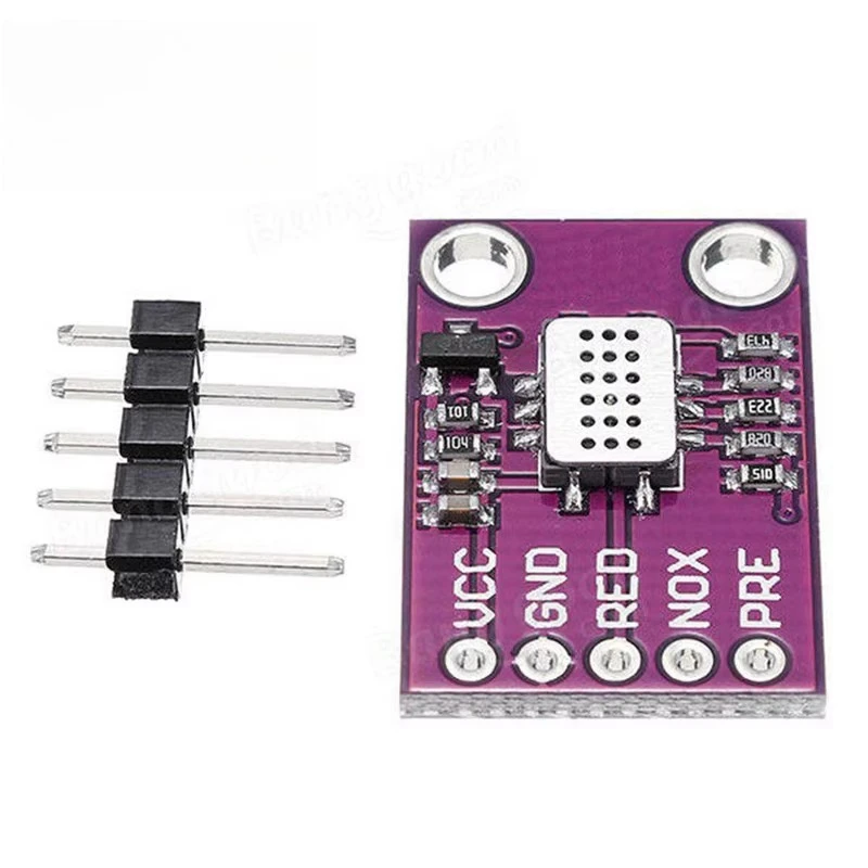 for MICS-4514 gas sensor module CO/NO2/NH3/CH4 concentration detection