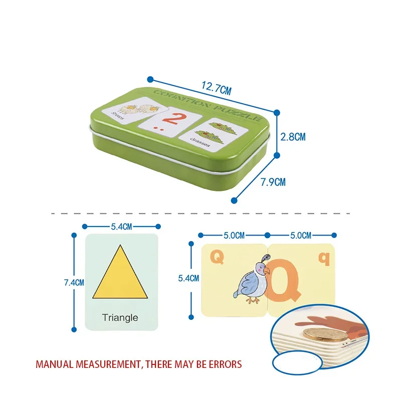 Puzzle en carton, transport d'animaux, appairage alfanumérique, illumination, éducation précoce, carte d'alphabétisation, jouet cadeau